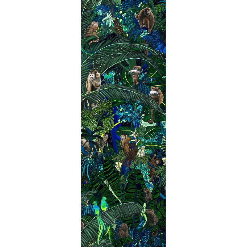 Lé N°3 Les gardiens Original 90,6 x 265 cm 1 Lé N3 en papier peint Les gardiens Original par Maison Fétiche