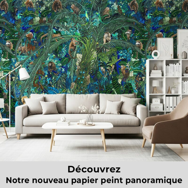 Papier peint Panoramique Les Gardiens par Maison Fétiche